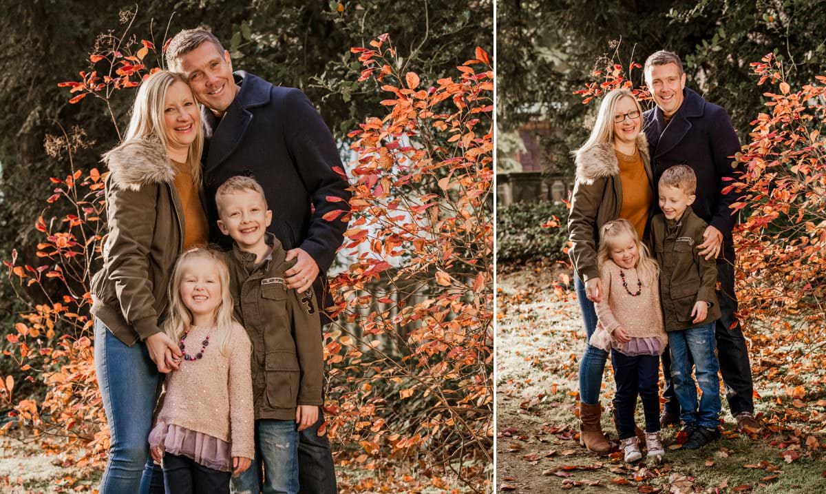 autumn family portraits