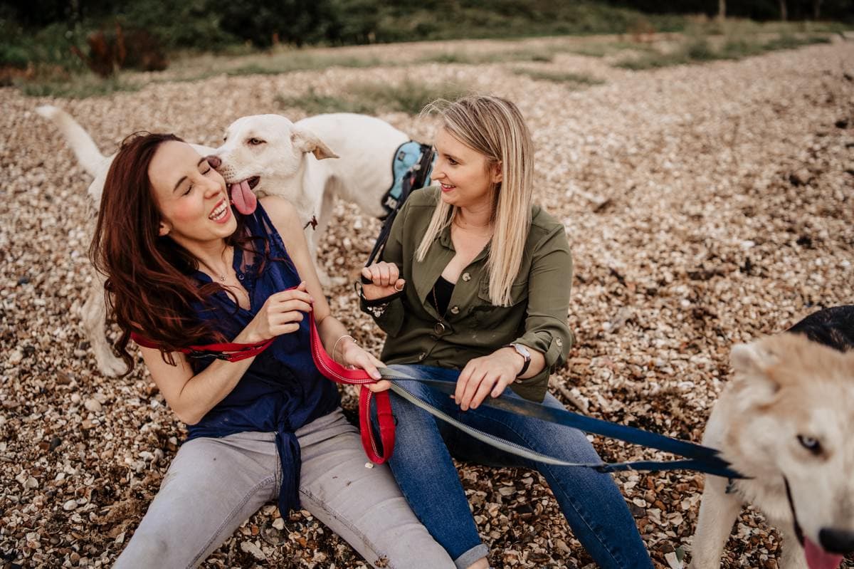Same sex engagement photoshoot
