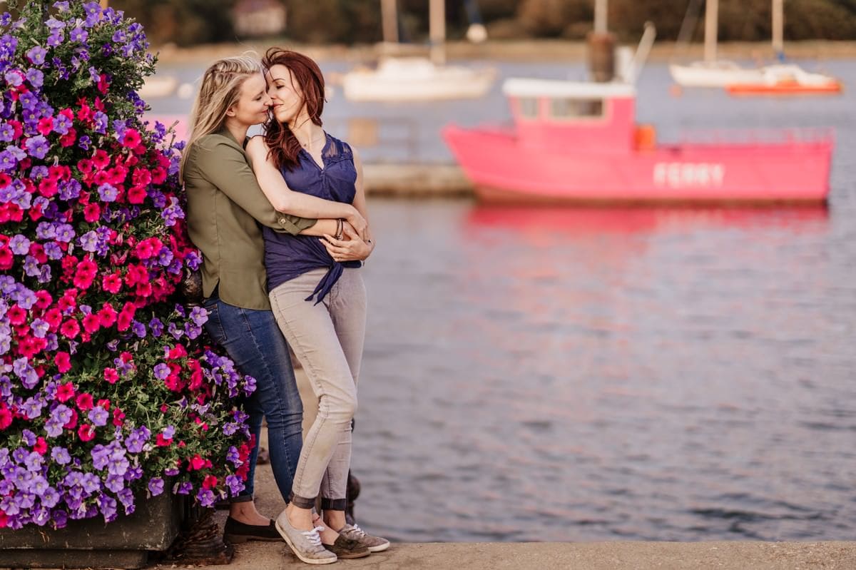 Same sex engagement photoshoot