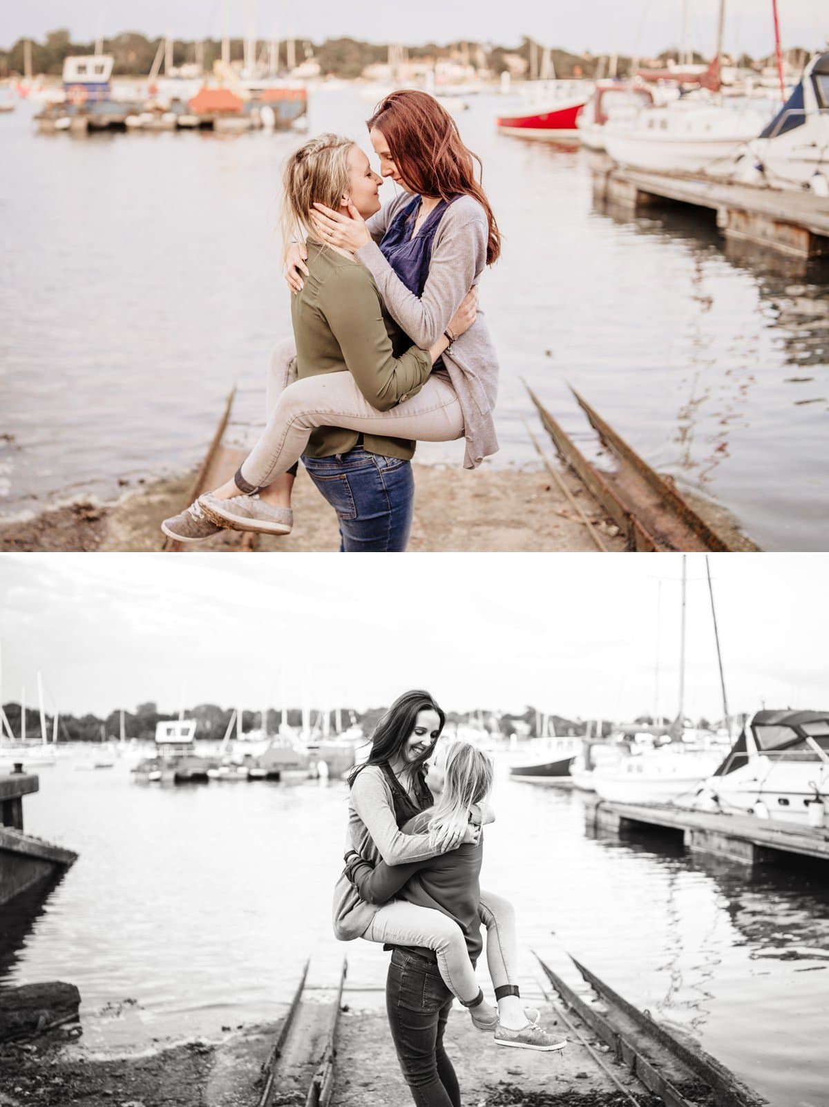 Same sex engagement photoshoot