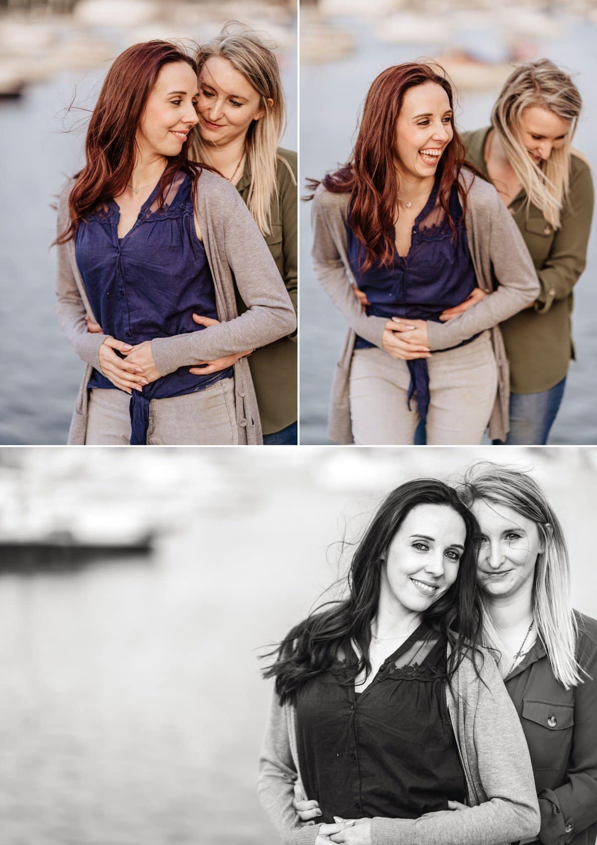 Same sex engagement photoshoot
