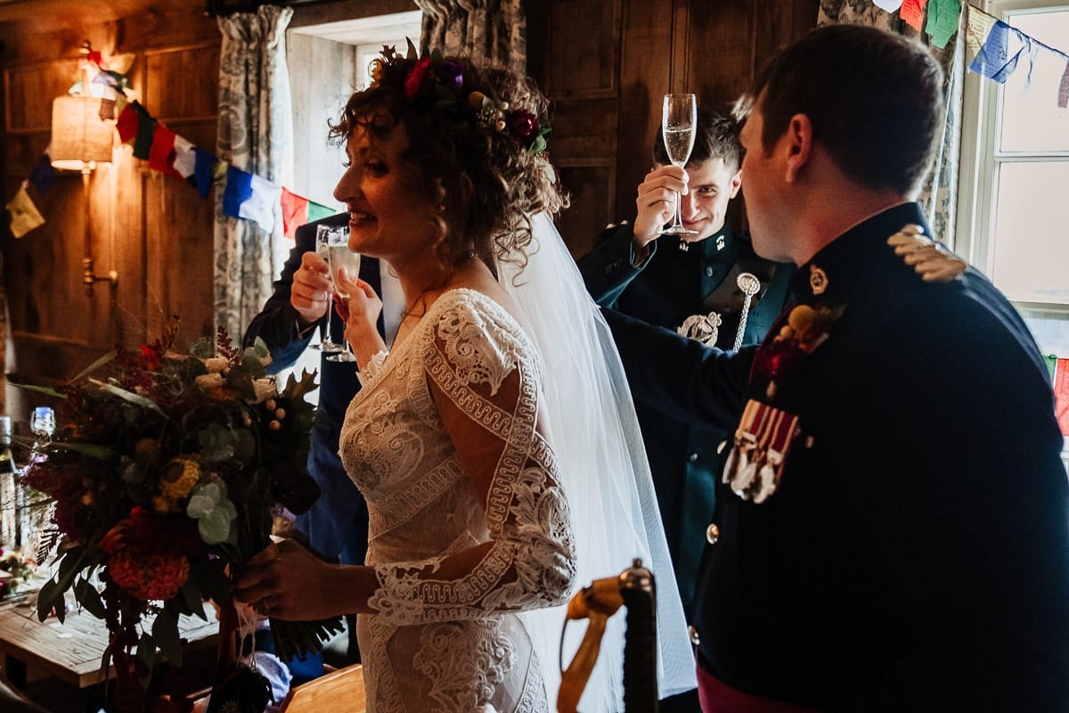 White Hart Overton Wedding
