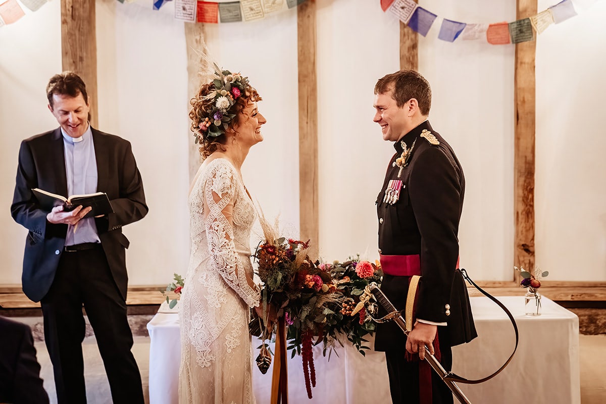 Clock Barn Autumn Wedding