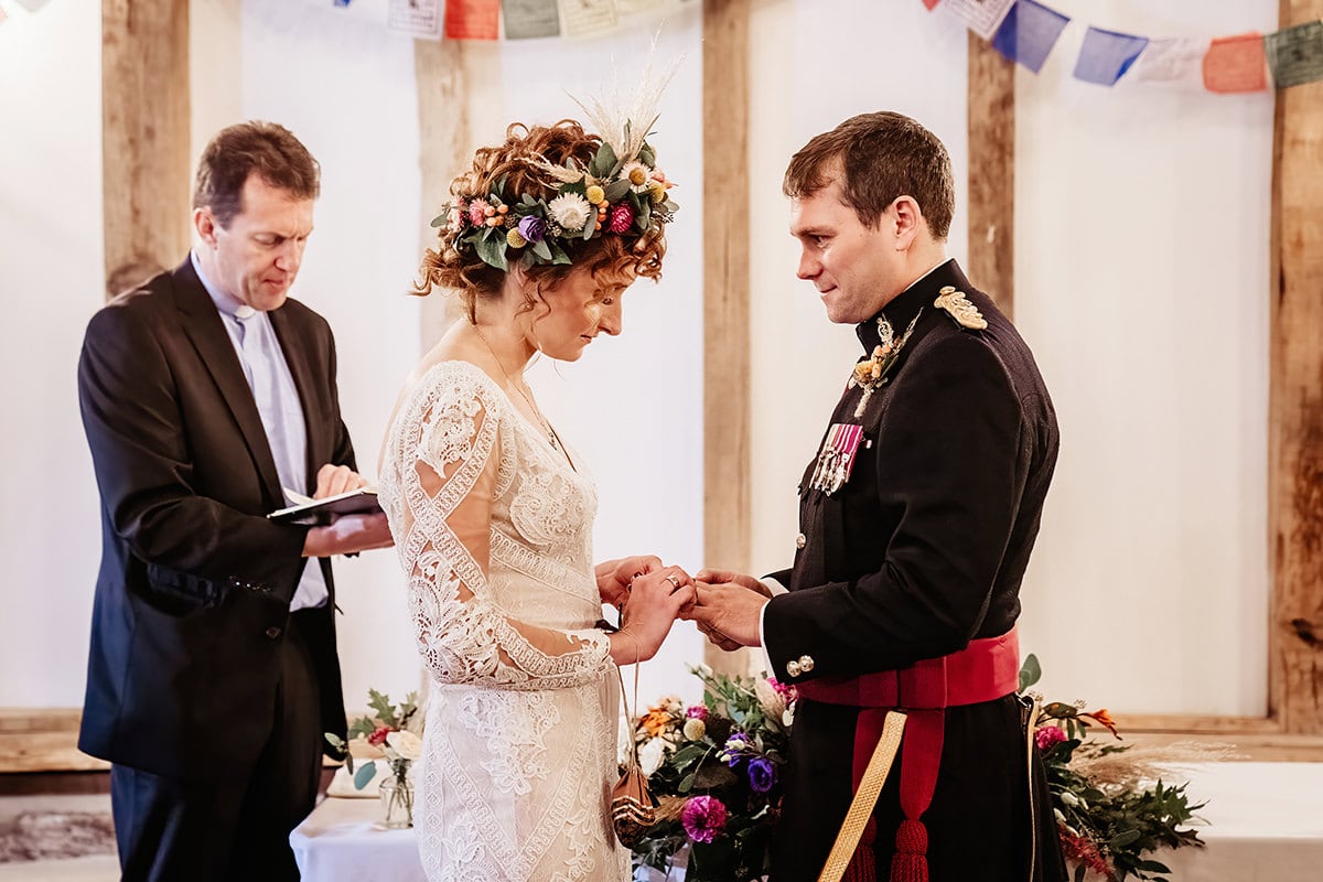 Clock Barn Autumn Wedding