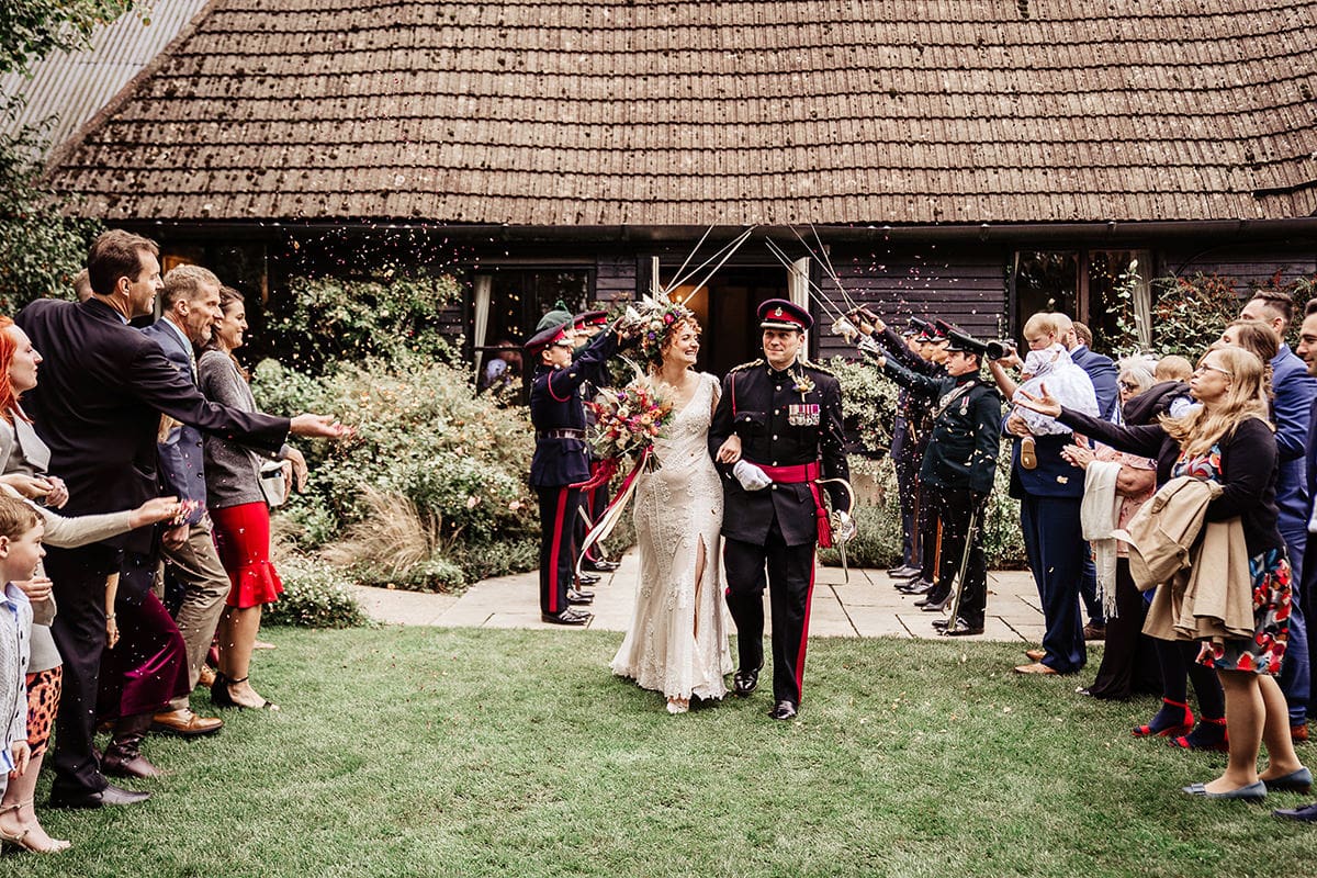 Clock Barn Autumn Wedding