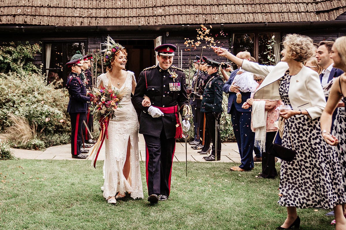 Clock Barn Autumn Wedding