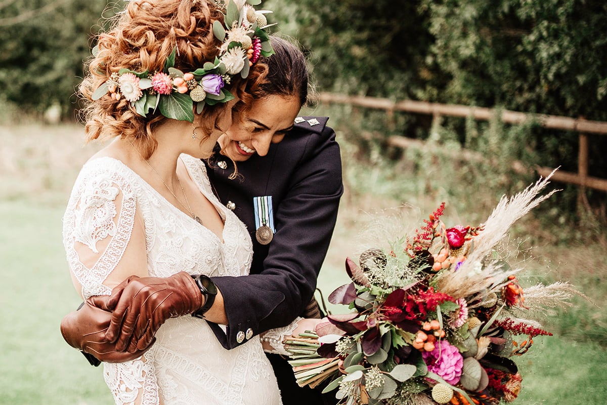 Clock Barn Autumn Wedding