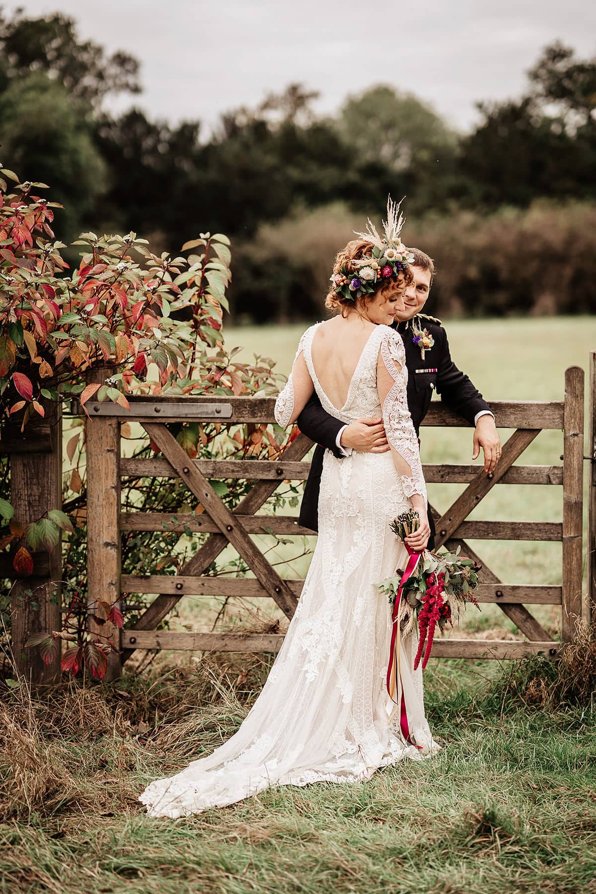 Clock Barn Autumn Wedding