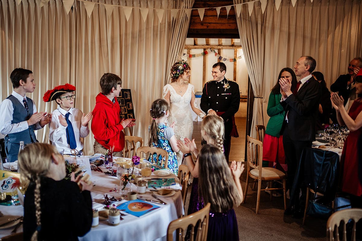 Clock Barn Autumn Wedding