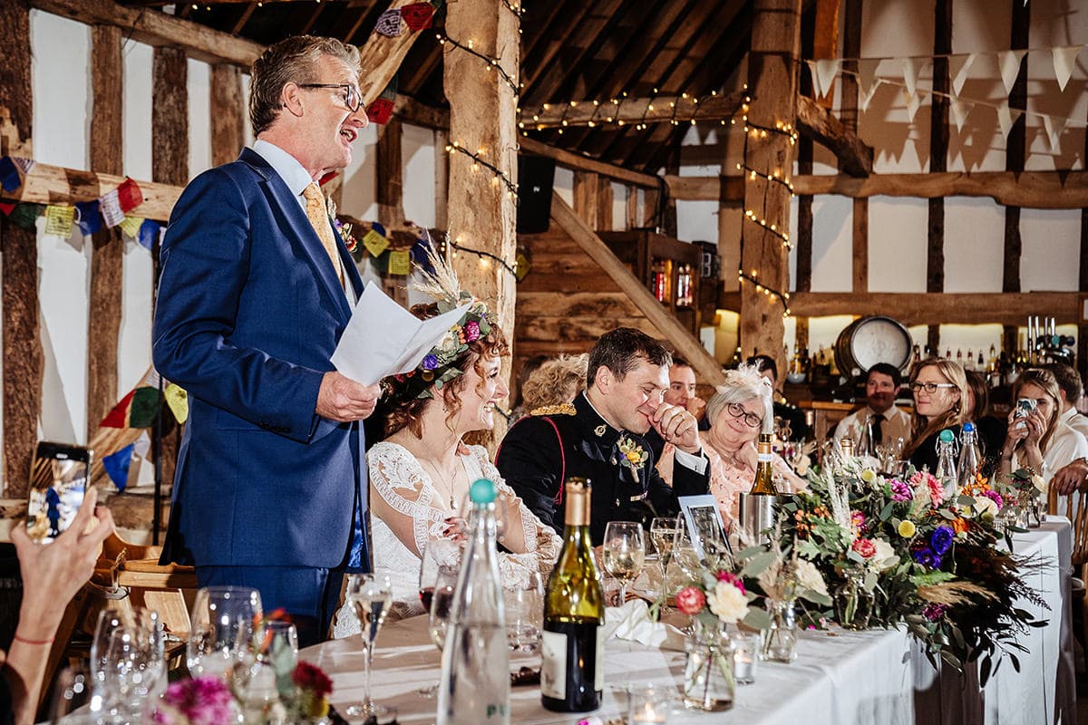 Clock Barn Autumn Wedding