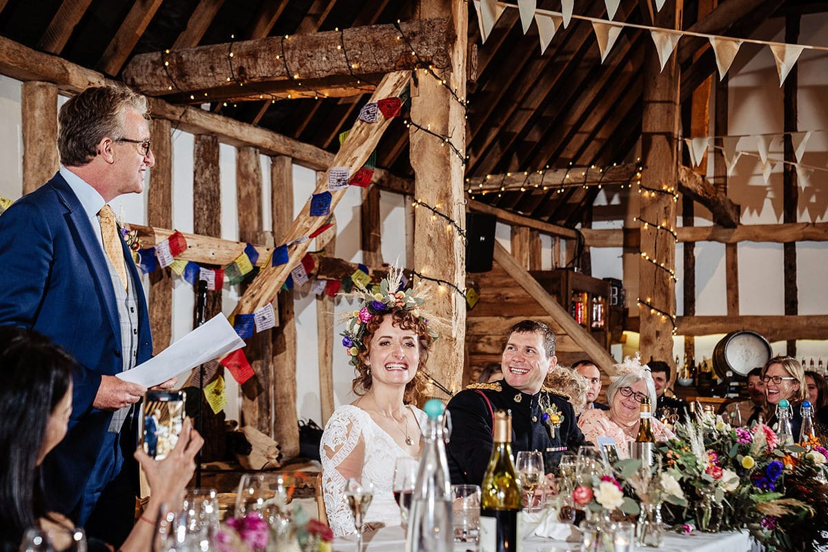 Clock Barn Autumn Wedding