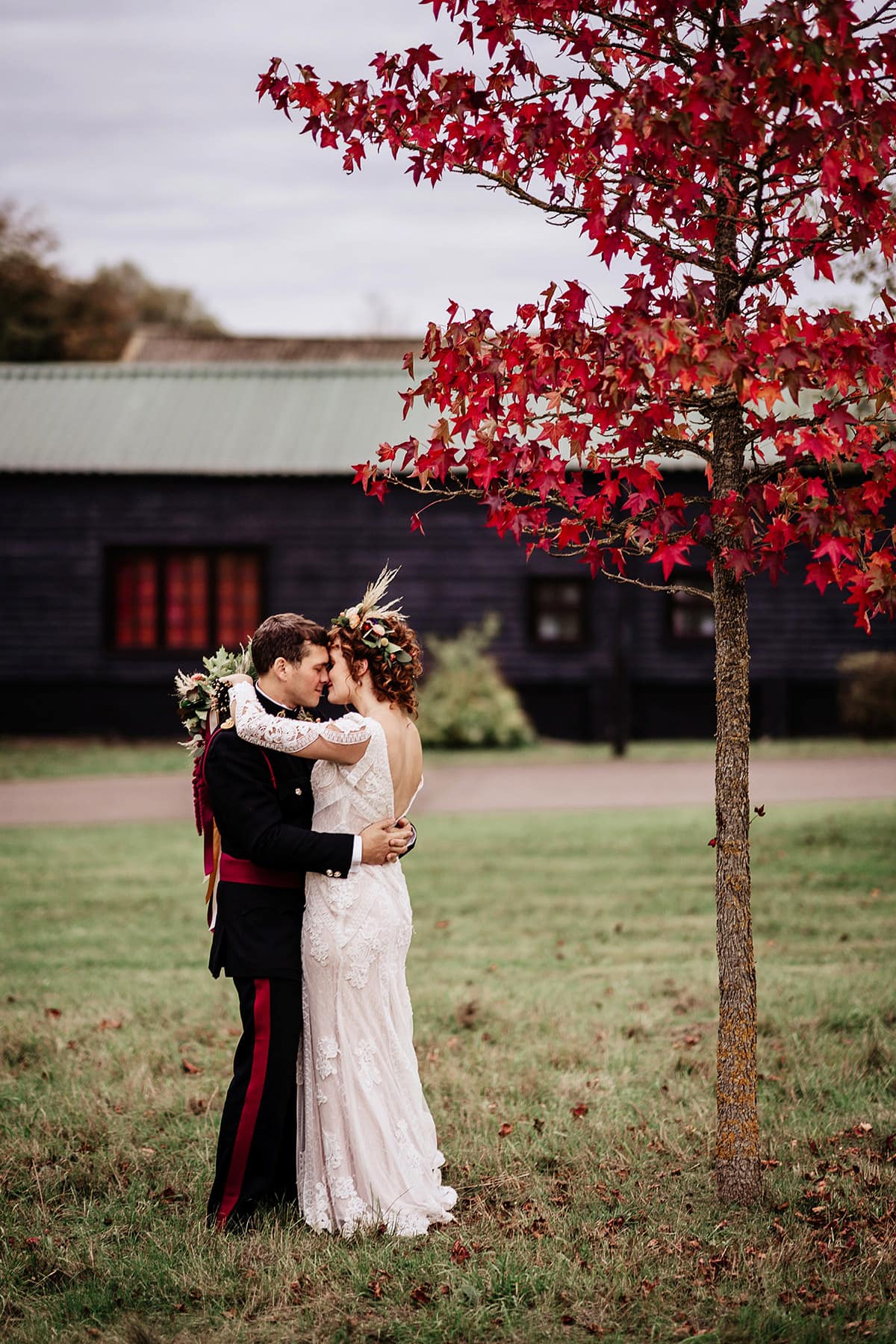 Clock Barn Autumn Wedding