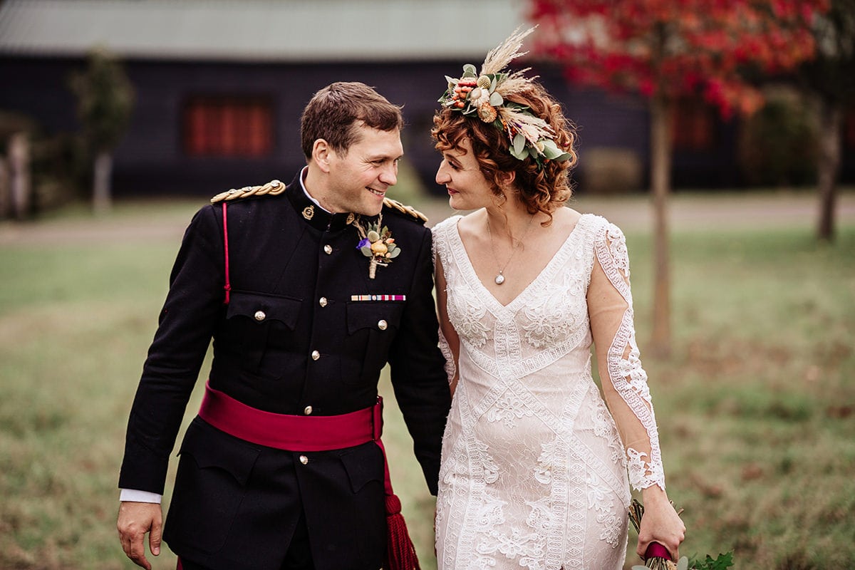 Clock Barn Autumn Wedding