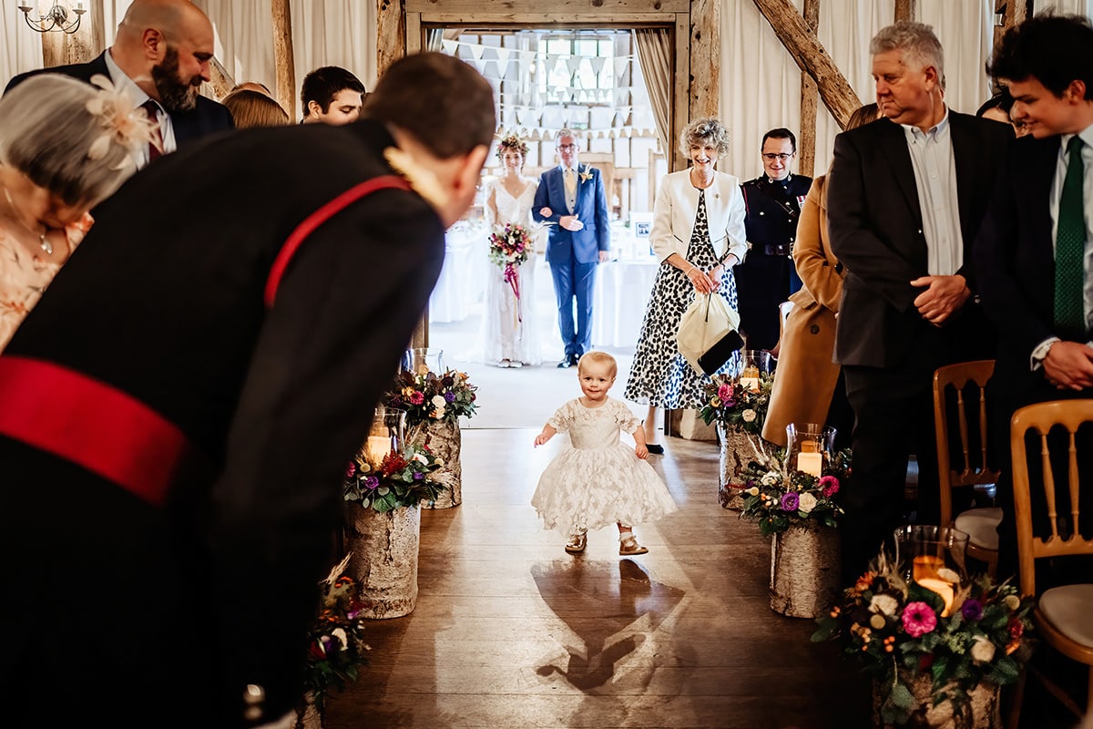 Clock Barn Autumn Wedding
