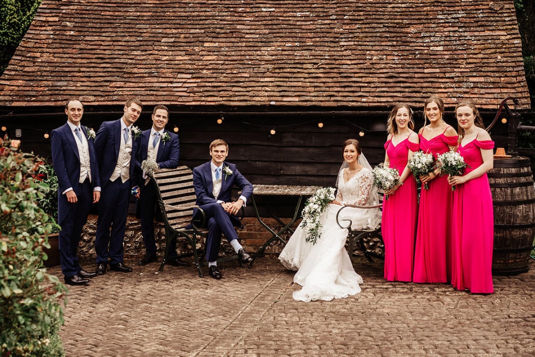 Old Luxters Barn Summer Wedding