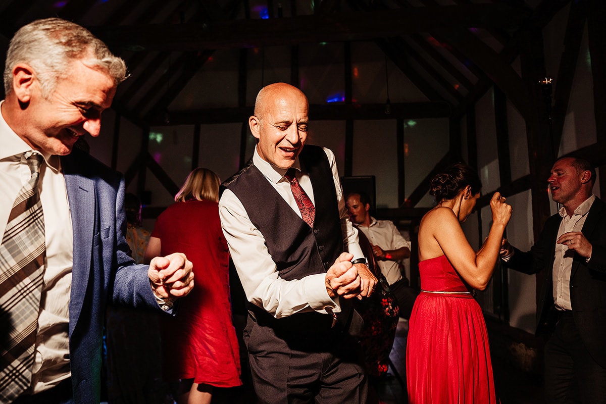 wedding evening dance Loseley Park Summer Wedding