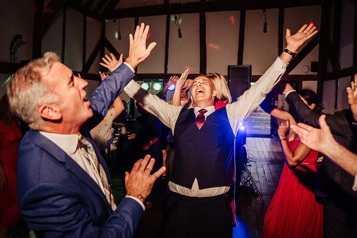 wedding evening dance Loseley Park Summer Wedding